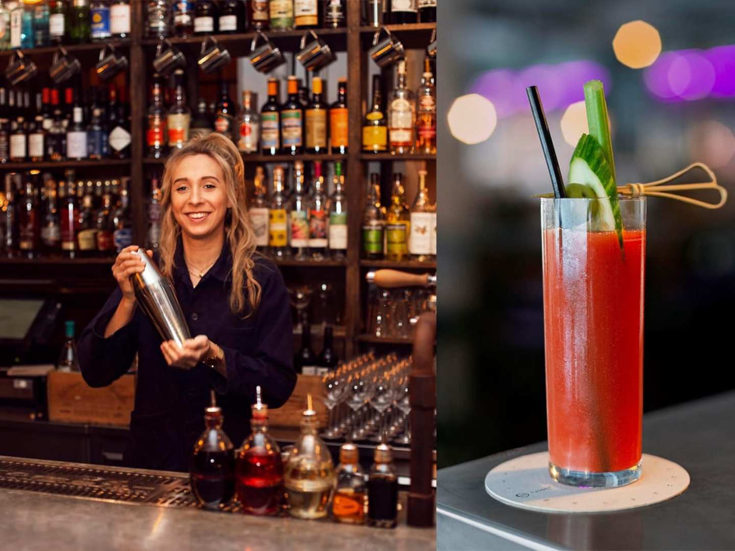 Hedda Bruce och en Bloody Mary