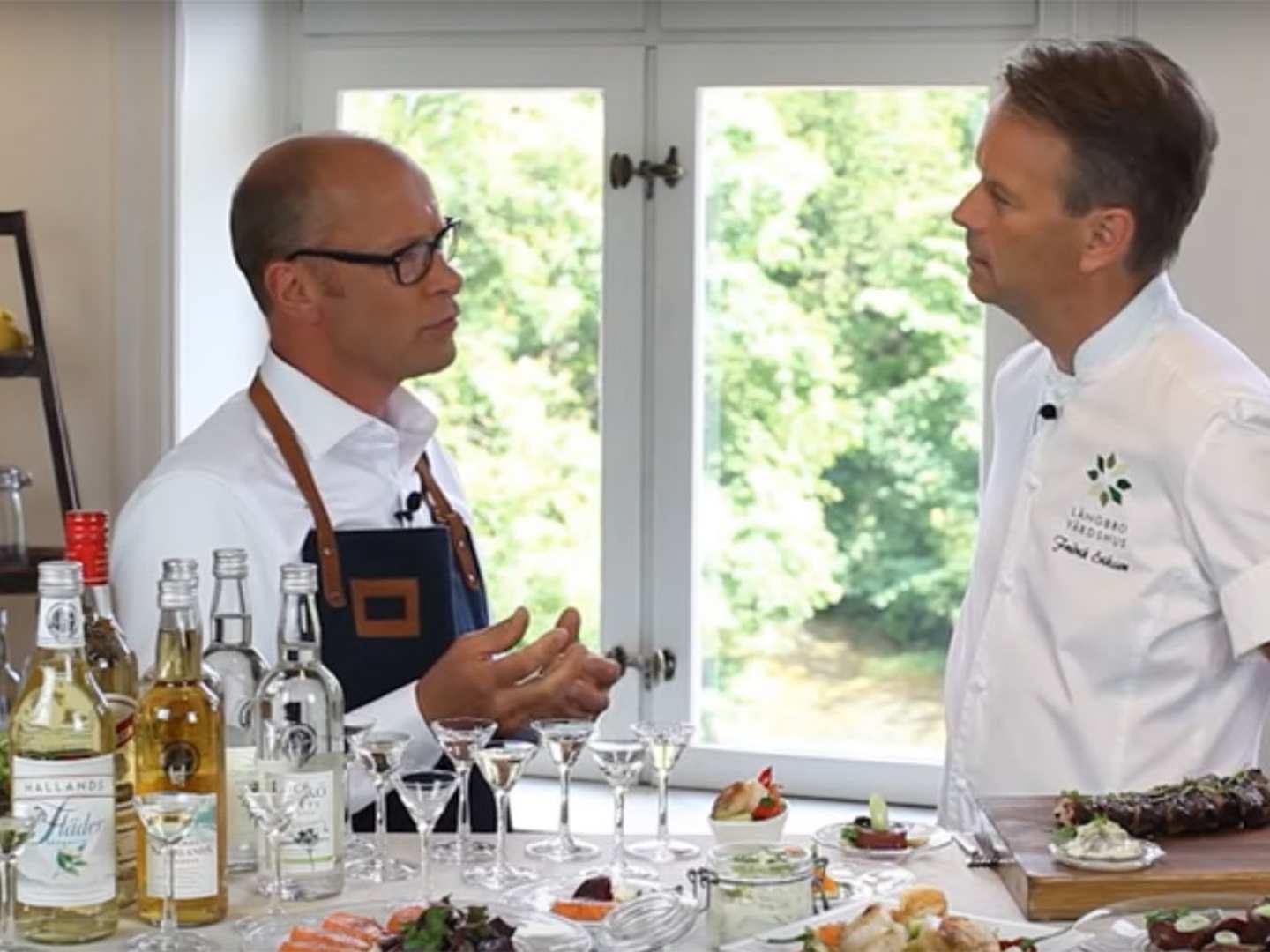 Kryddmästaren Jonas Odland och krögaren Fredrik Eriksson