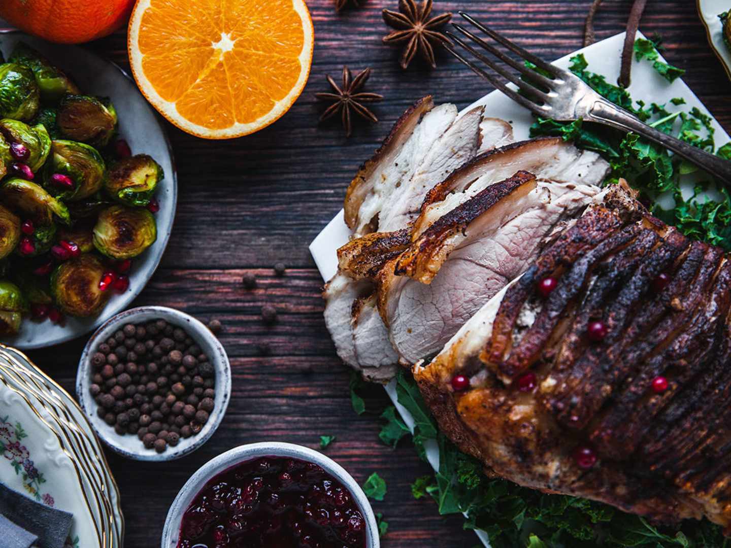 Julkryddad ribbestek