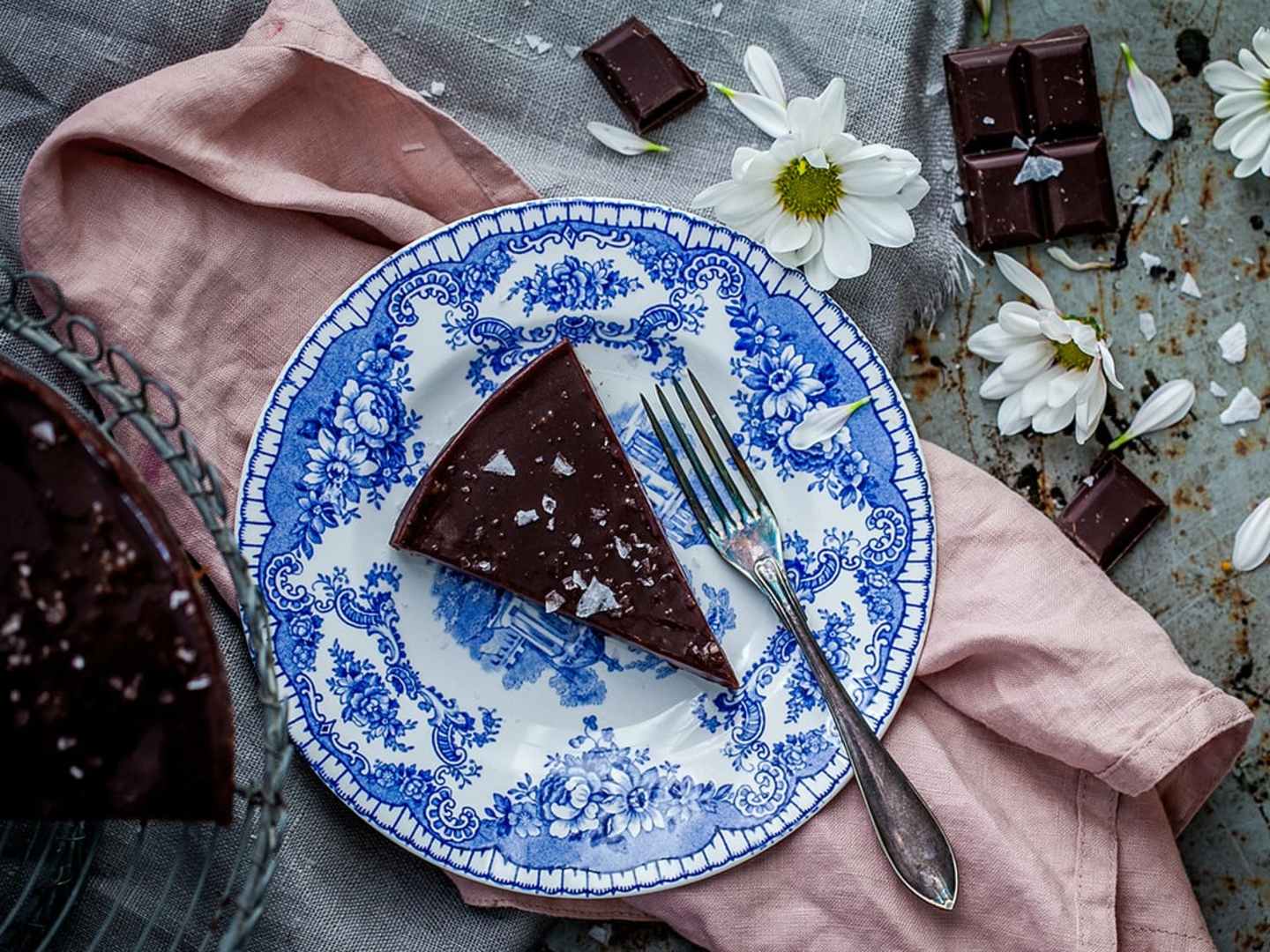 Kladdkaka smaksatt med Benchmark no. 8 whiskey