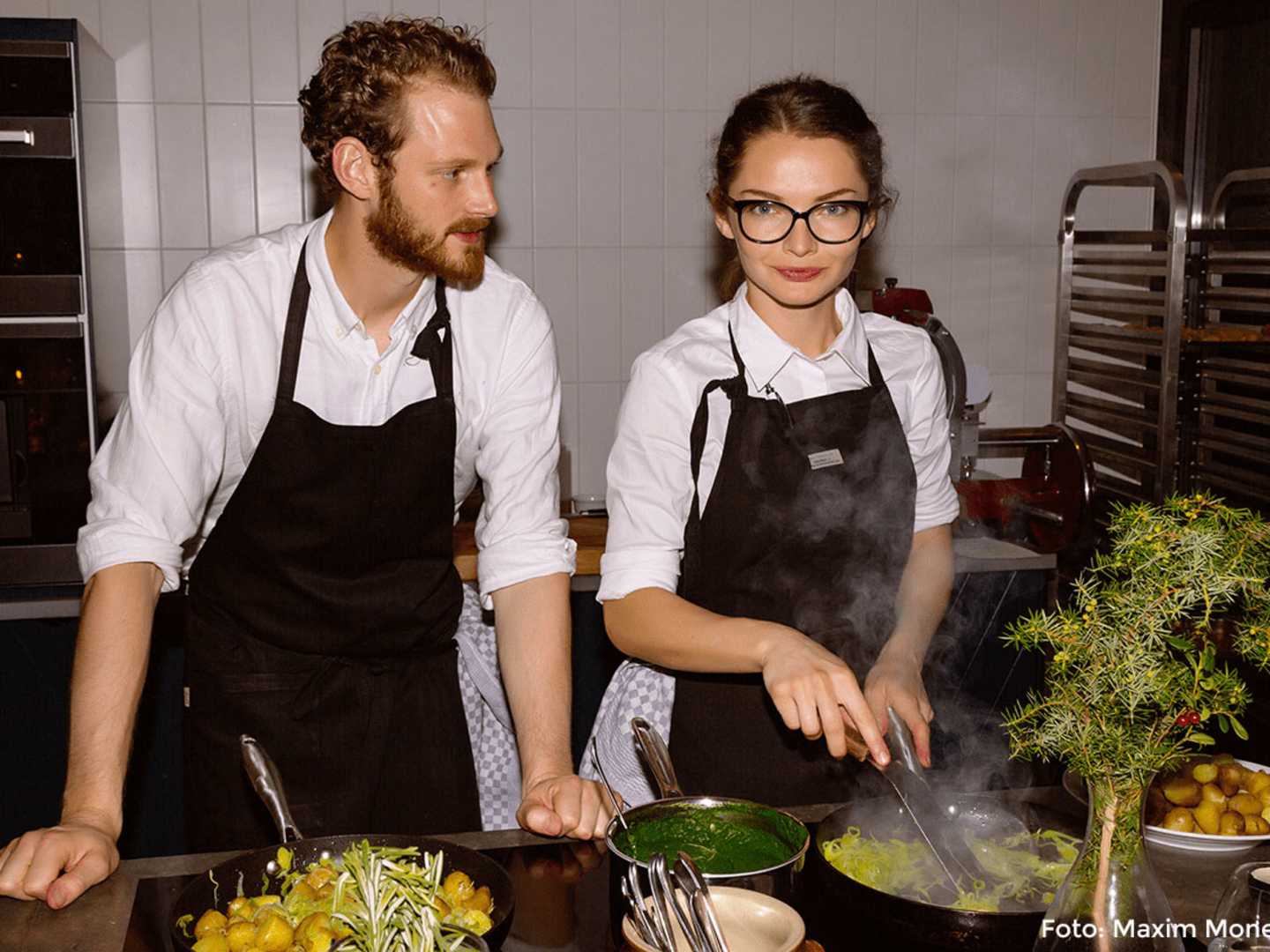 Kocken Olesya Kulyk på Dinner Club