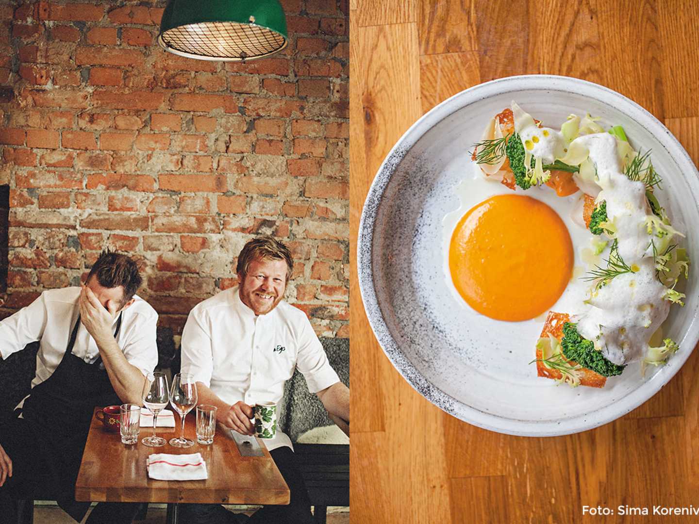 Tom Sjöstedt och Daniel Räms på Lilla Ego