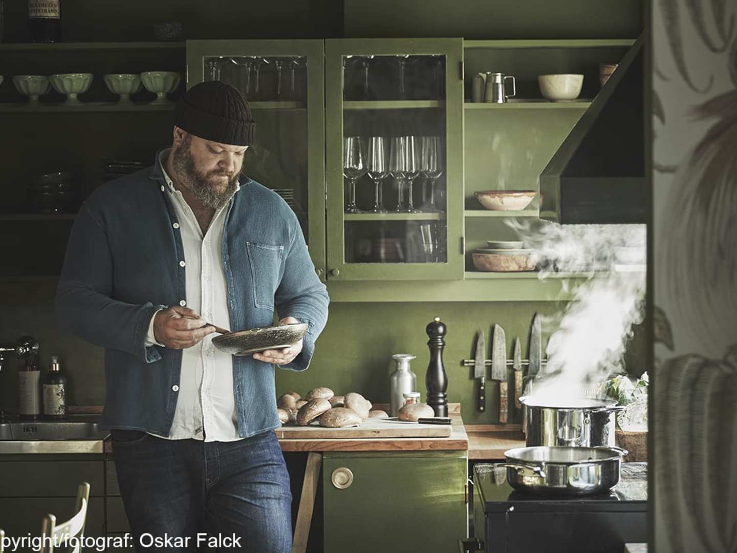 Martin Nordin lagar mat