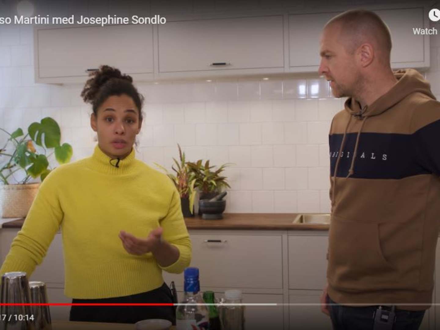 Matgeek och Josephine Sondlo