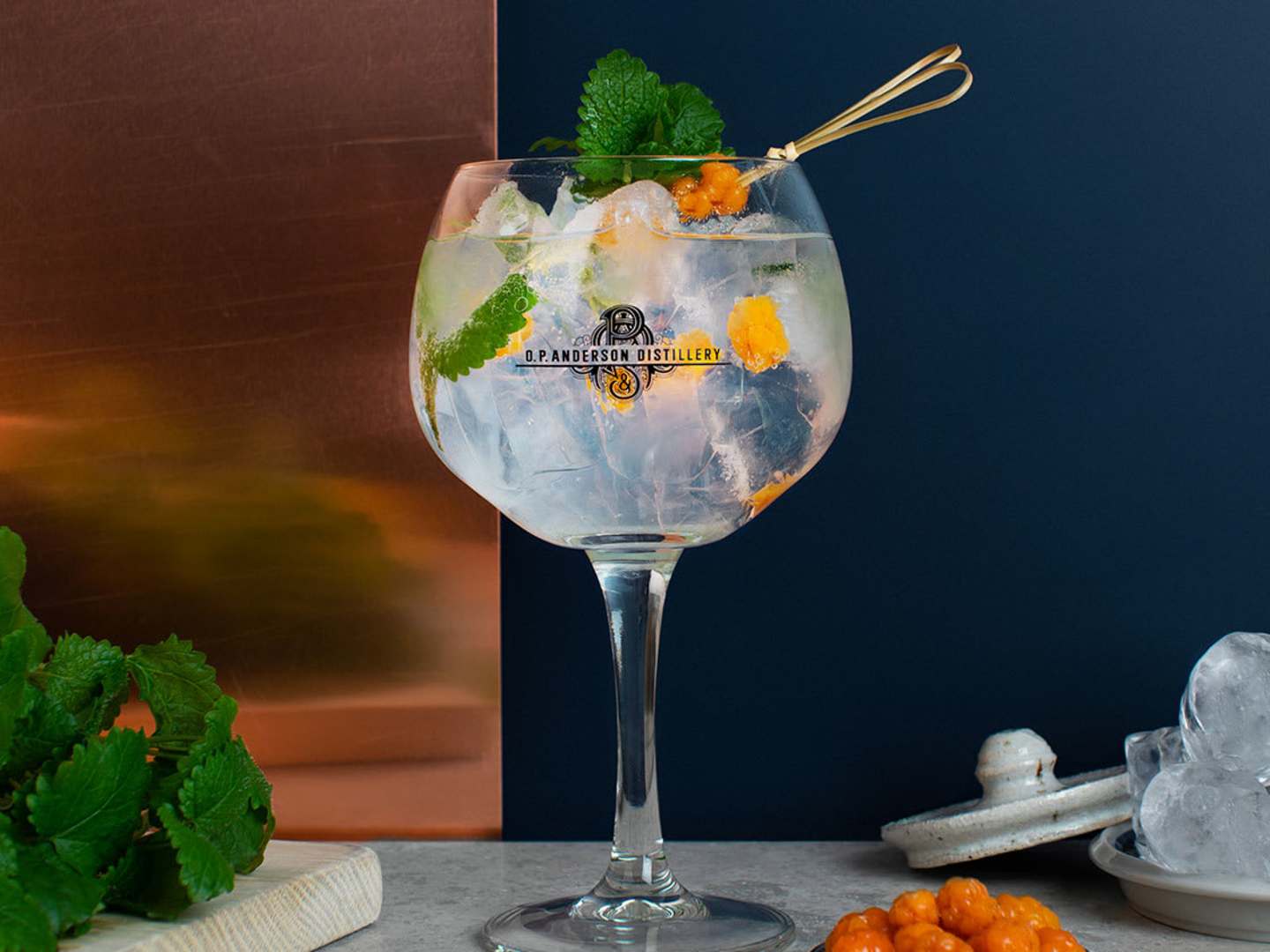 Gin och Tonic Norrlands med O.P. Anderson Distillery Organic Dry Gin