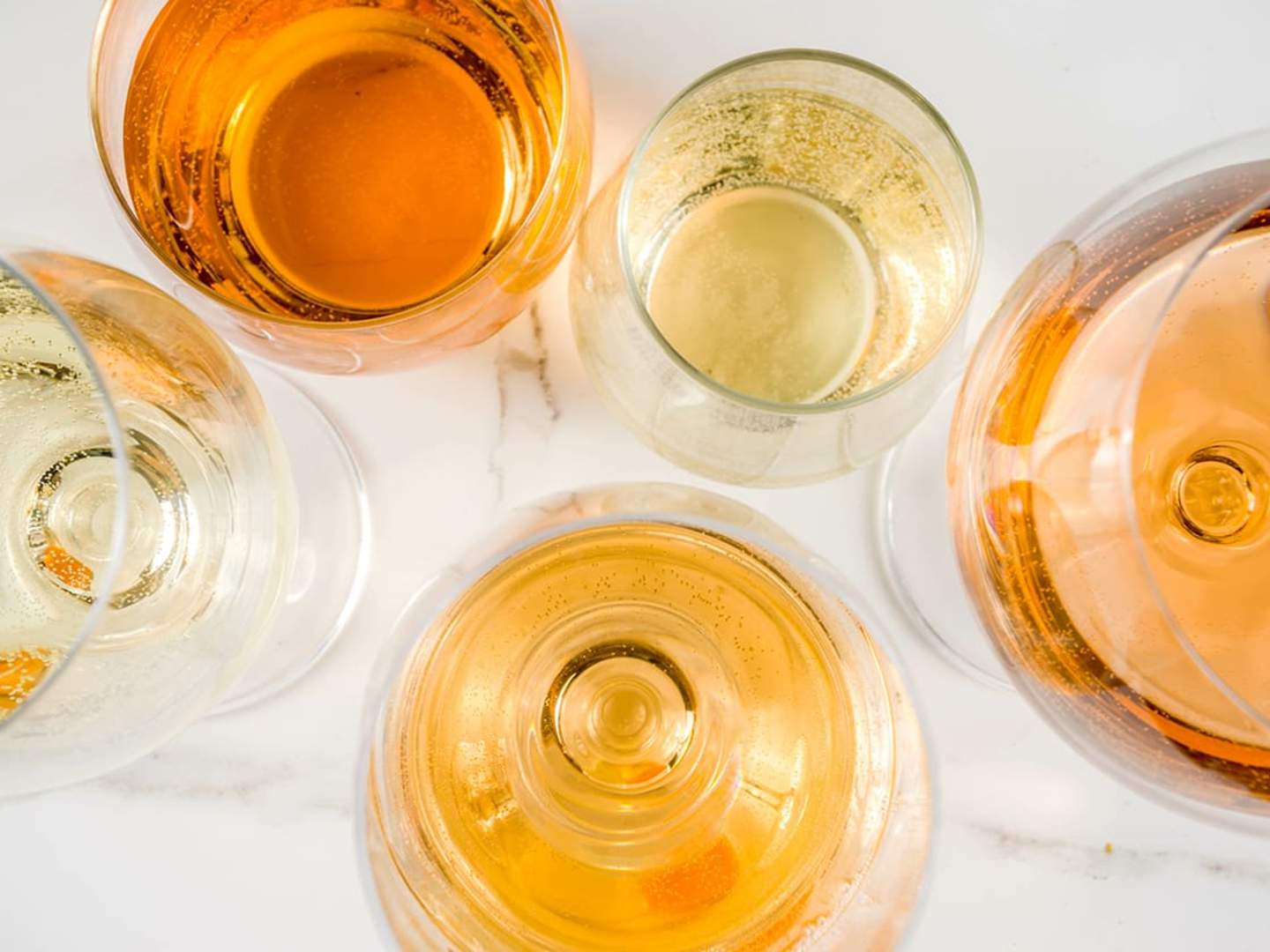 orangevin och mousserande vin