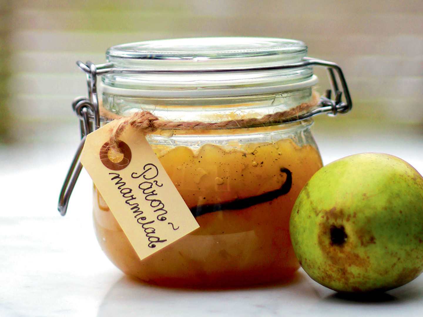 Päronmarmelad från Sylta, safta & lägg in