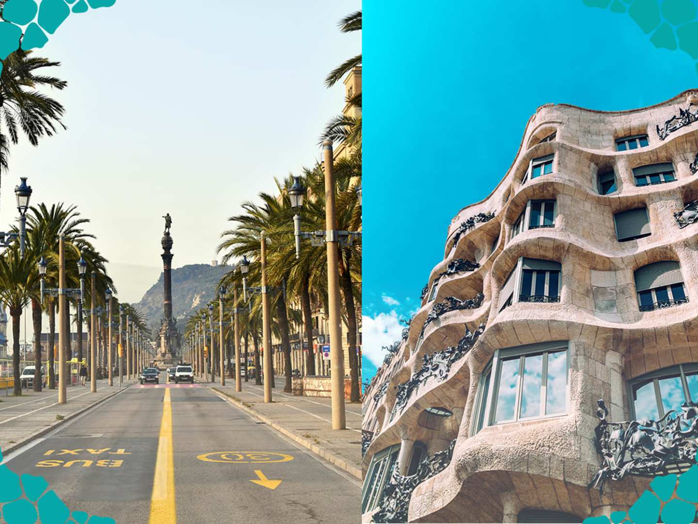 Aveny i Barcelona och Casa Milà