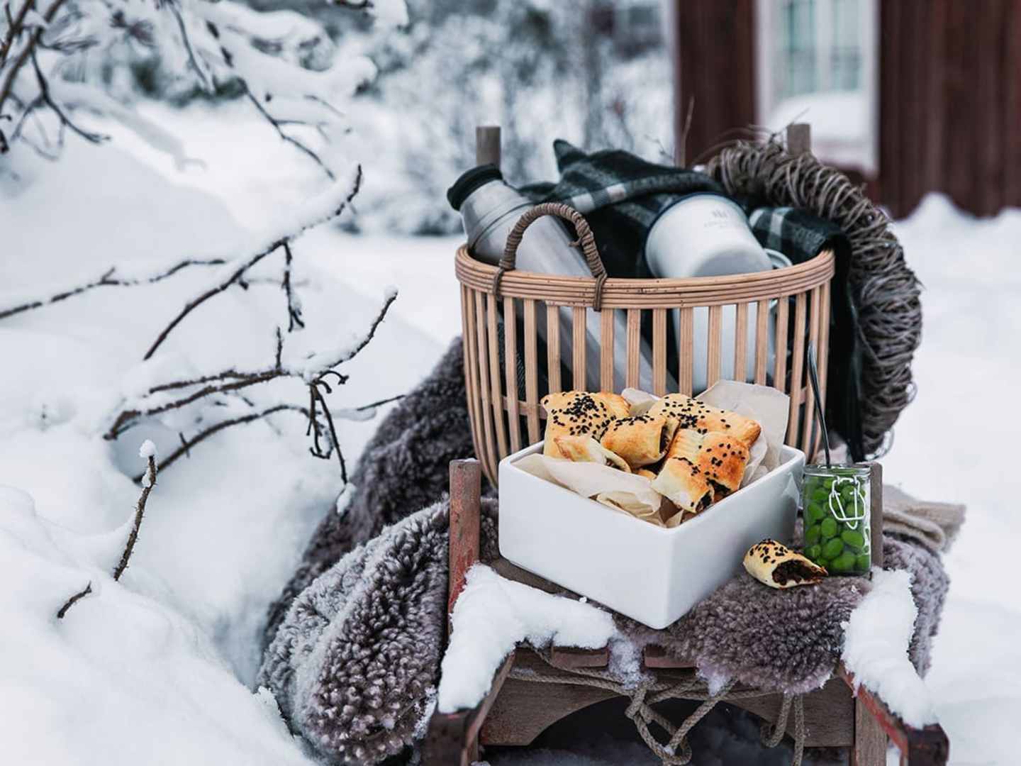 Picknick med färsknyten