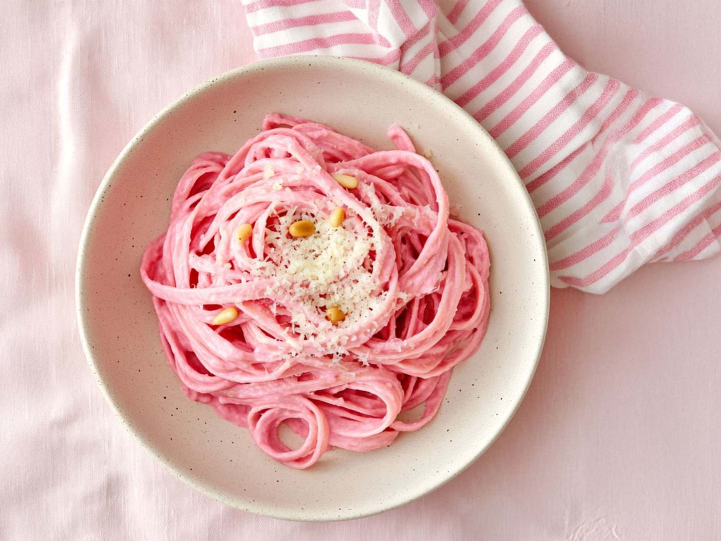 Pink Pasta - rosa pasta från TikTok.