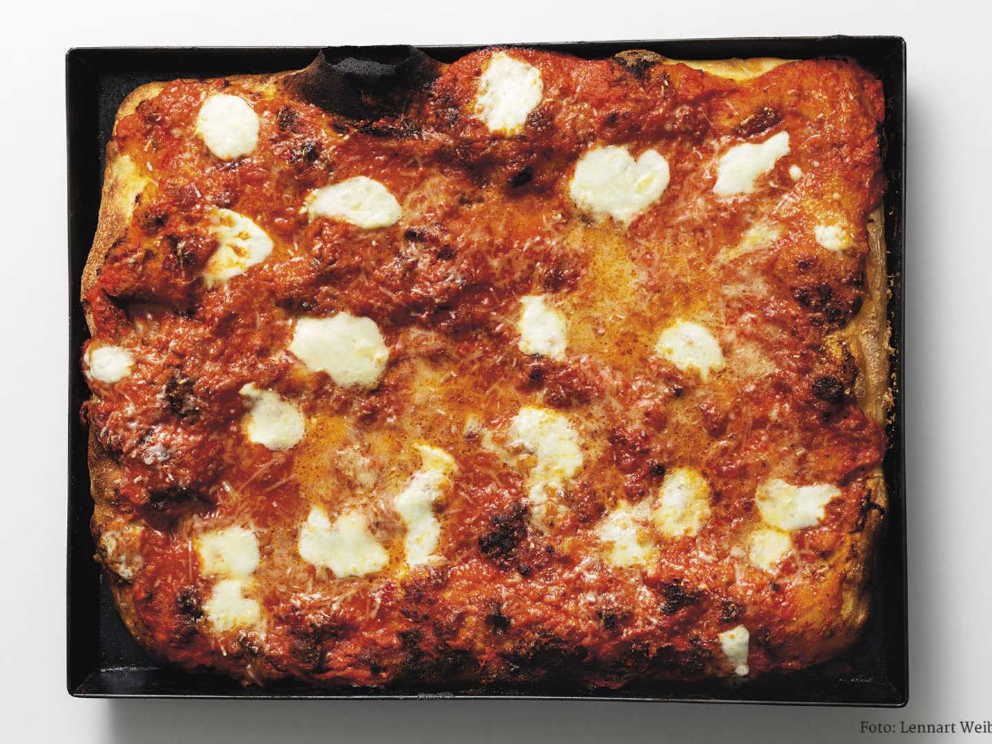 Pizza alla vodka recept från boken Pizza Wizard