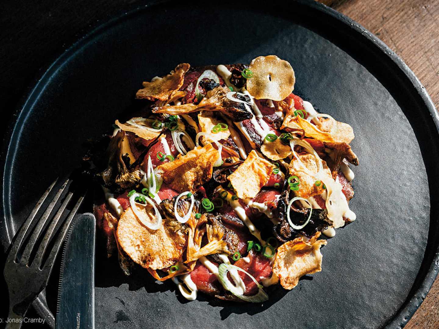 portergravad älgbiff