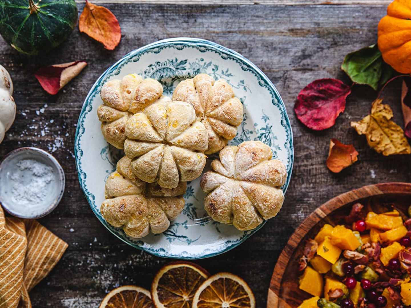 Pumpabröd till Thanksgiving