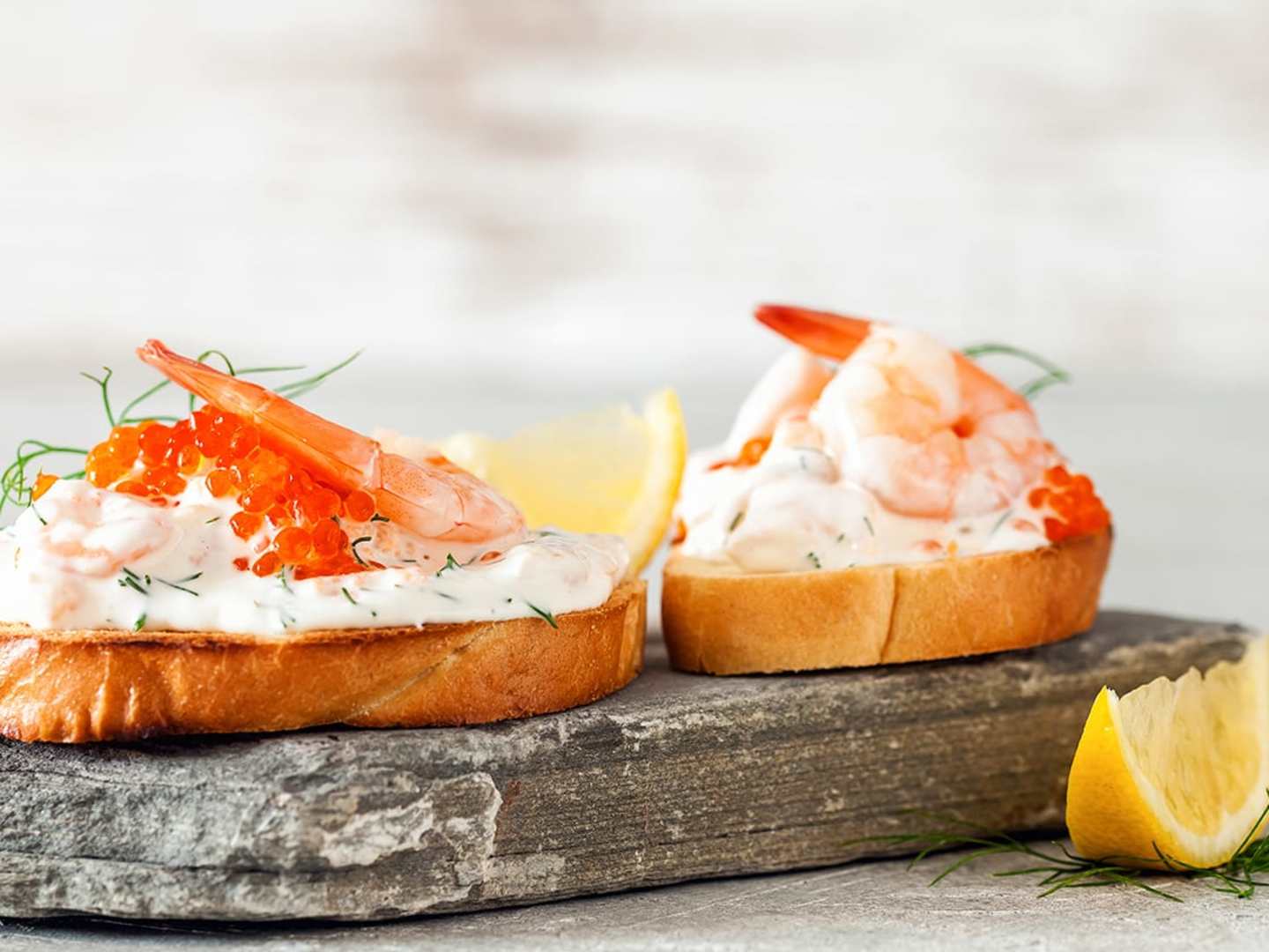 Räksmörgås till Kronvodka