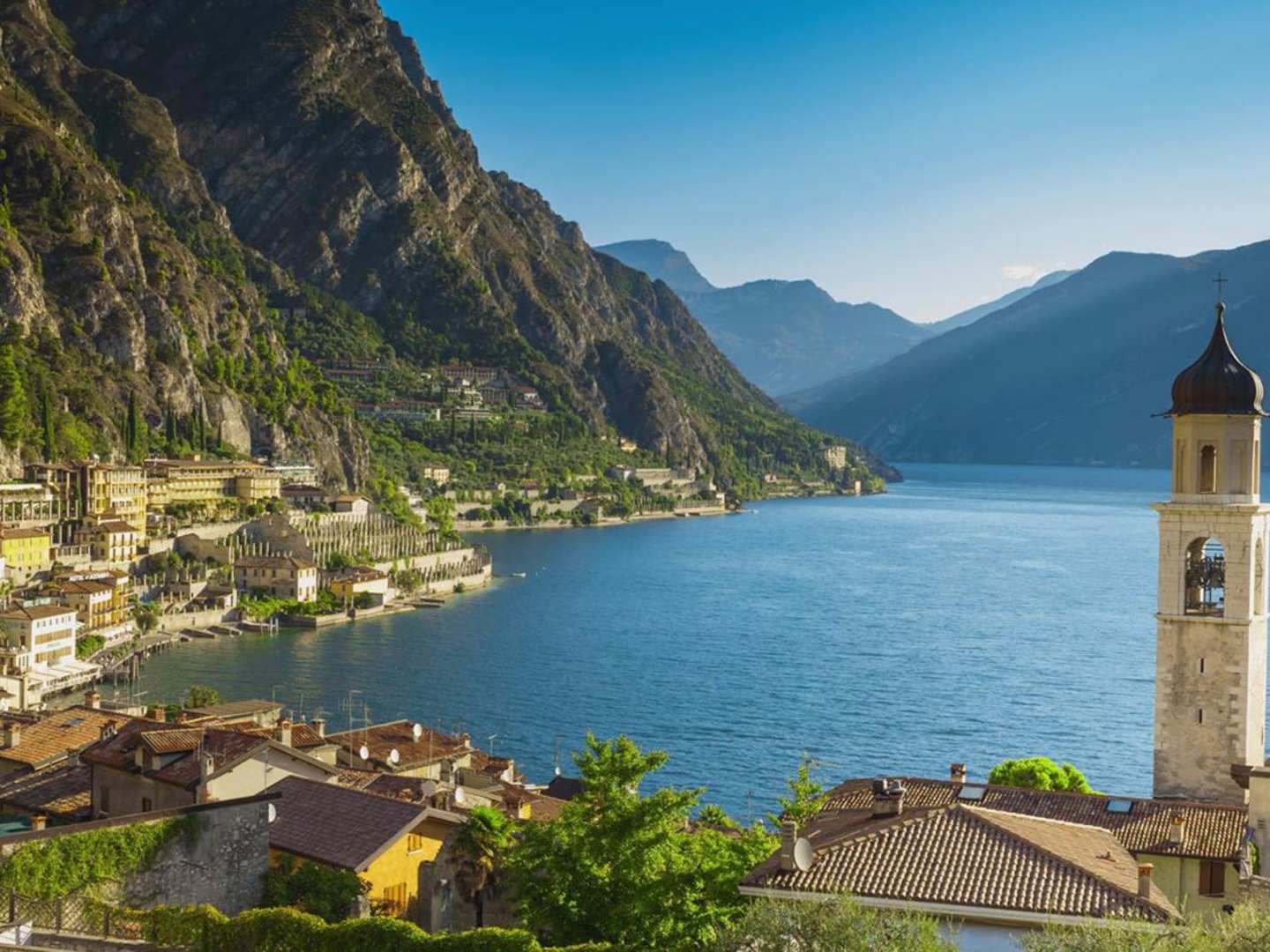 Restips kring Gardasjön i Italien