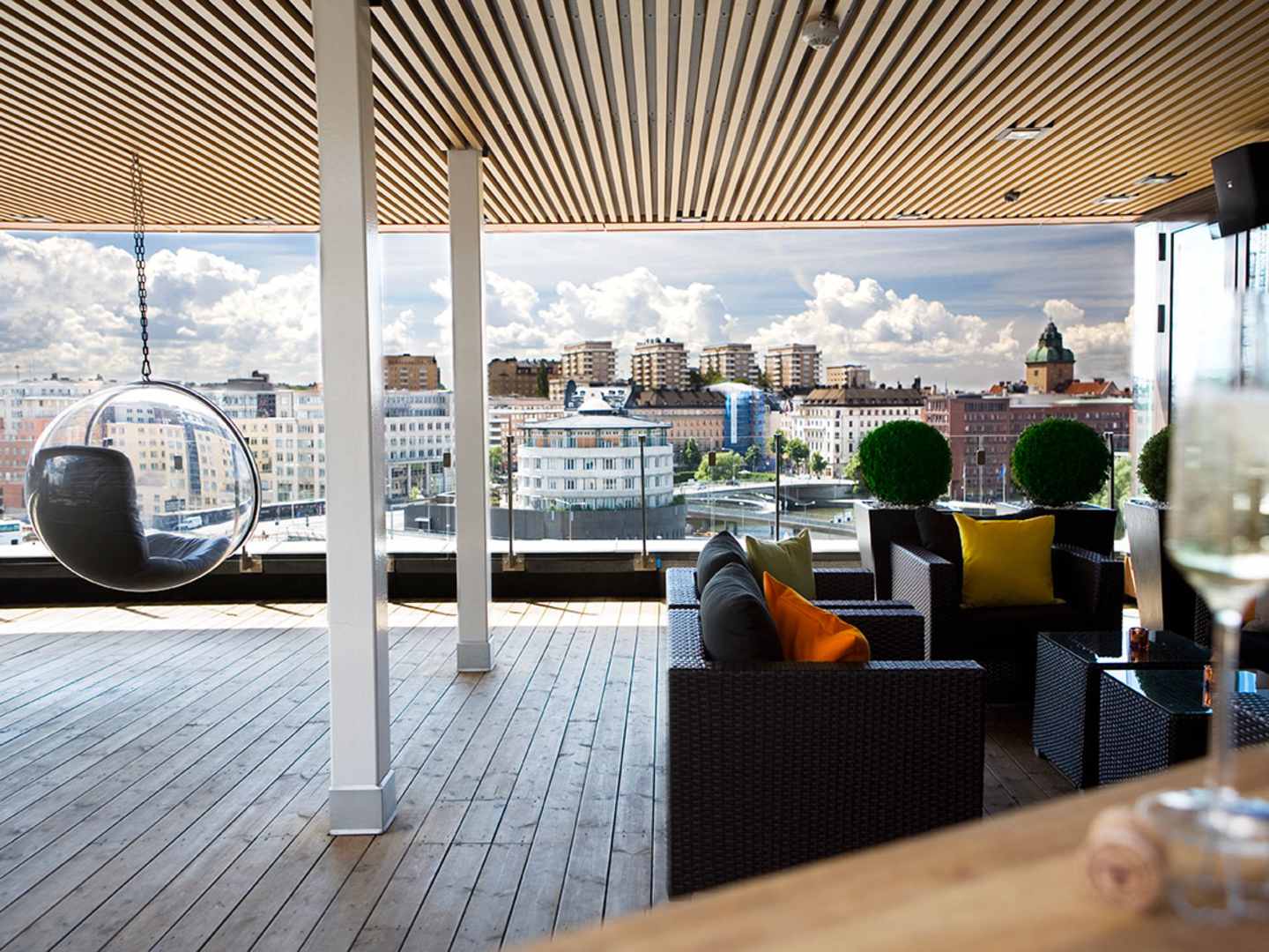 Rooftop Bar på Clarion Sign Hotel