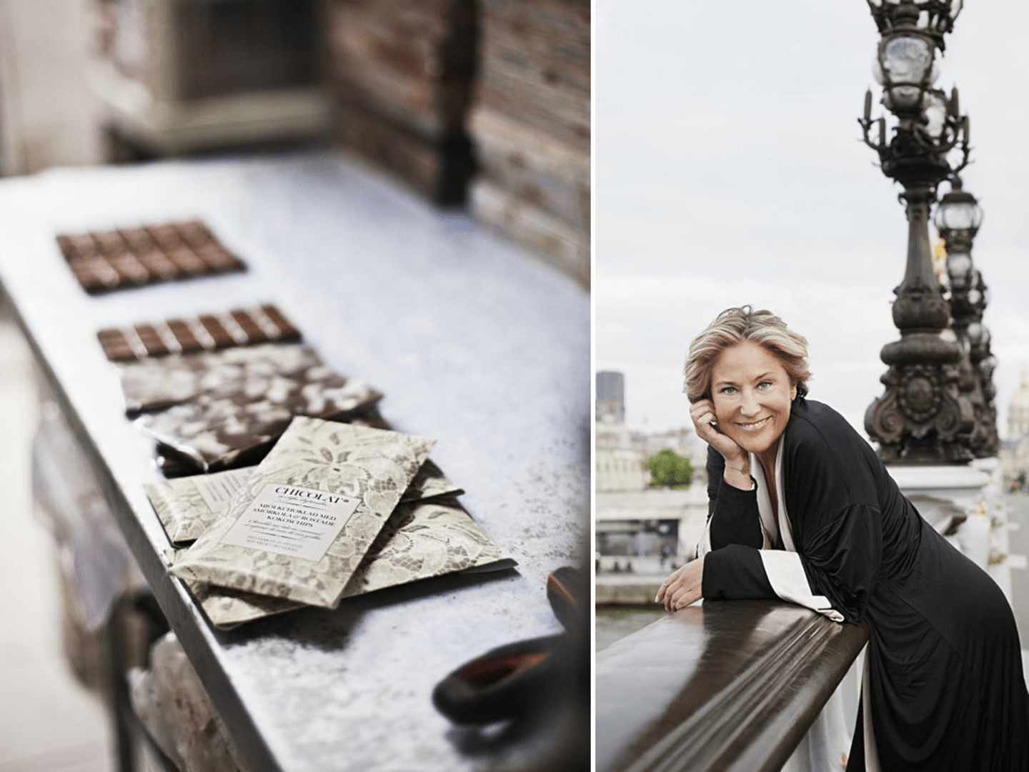 Sofia Rydemalm och choklad från Belle île