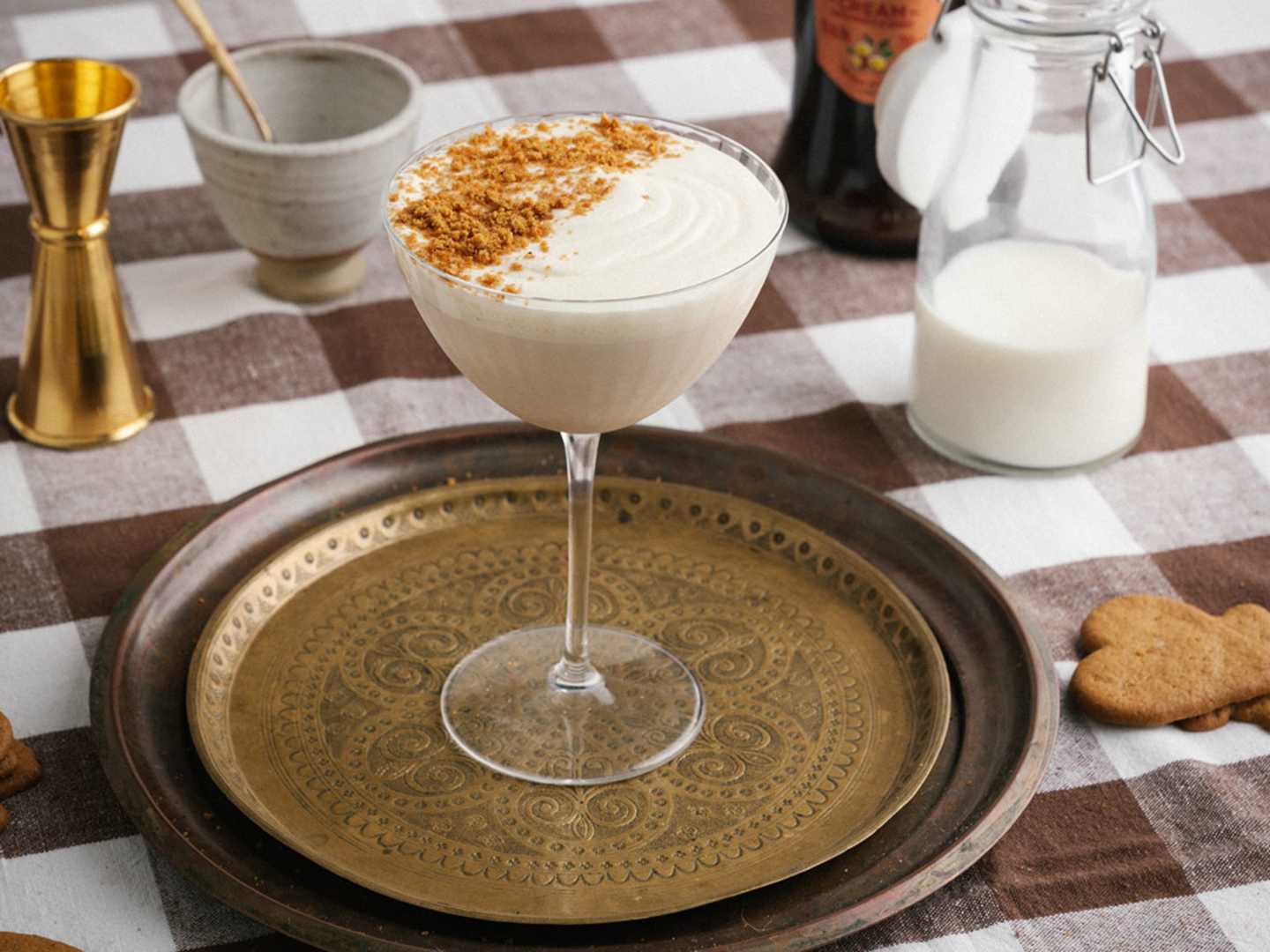 Pepparkakscocktail med Amarula Cream
