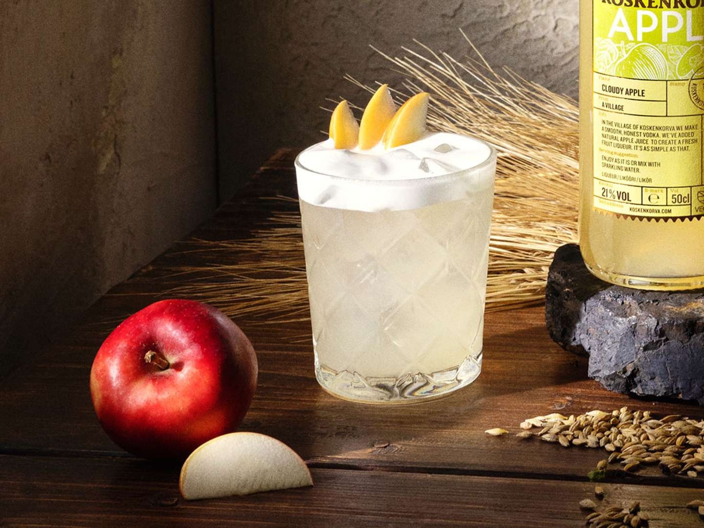 Apple Sour med Koskenkorva Apple