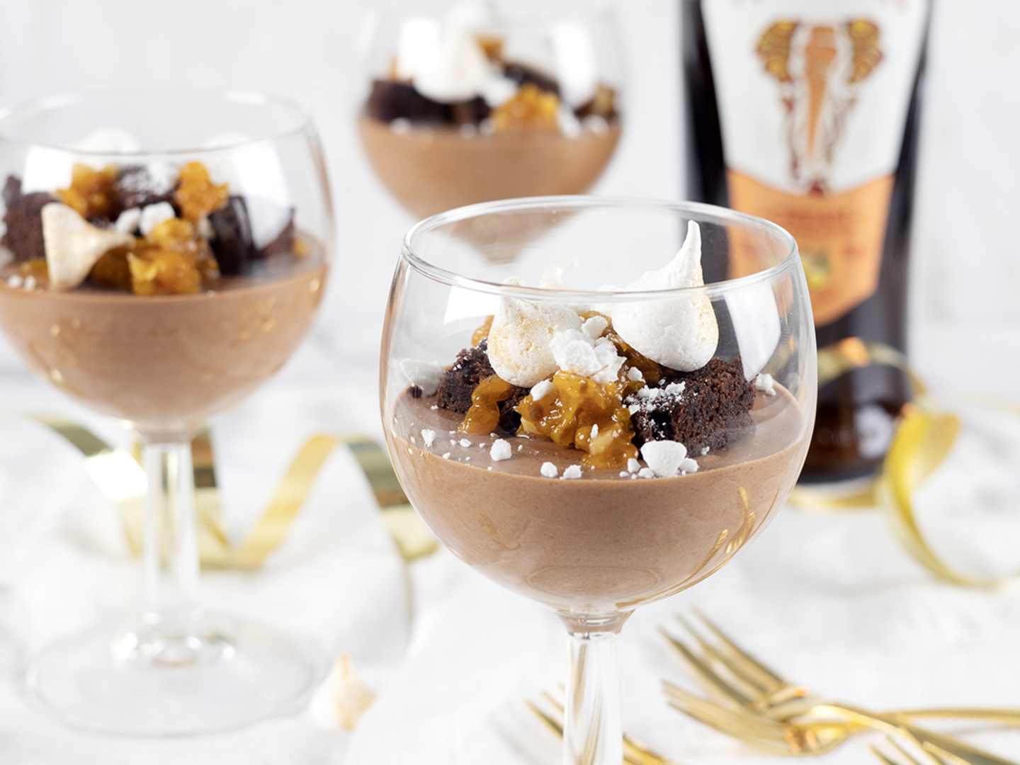 Fyllig chokladmousse med Amarula