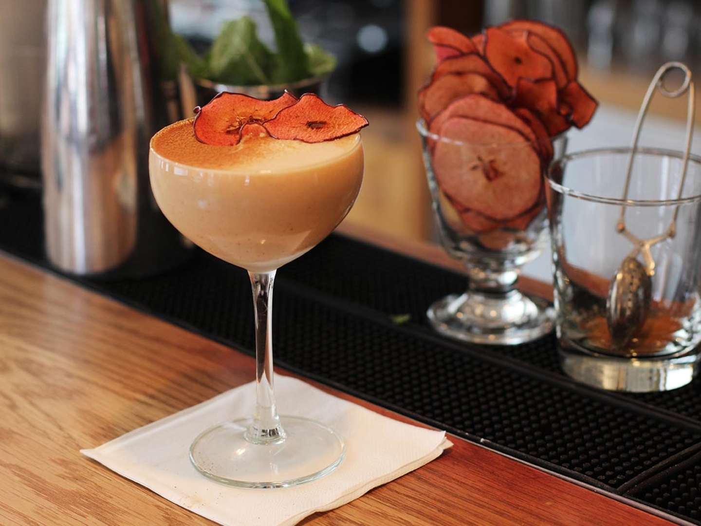 Amarula Apple & Cinnamon Martini.