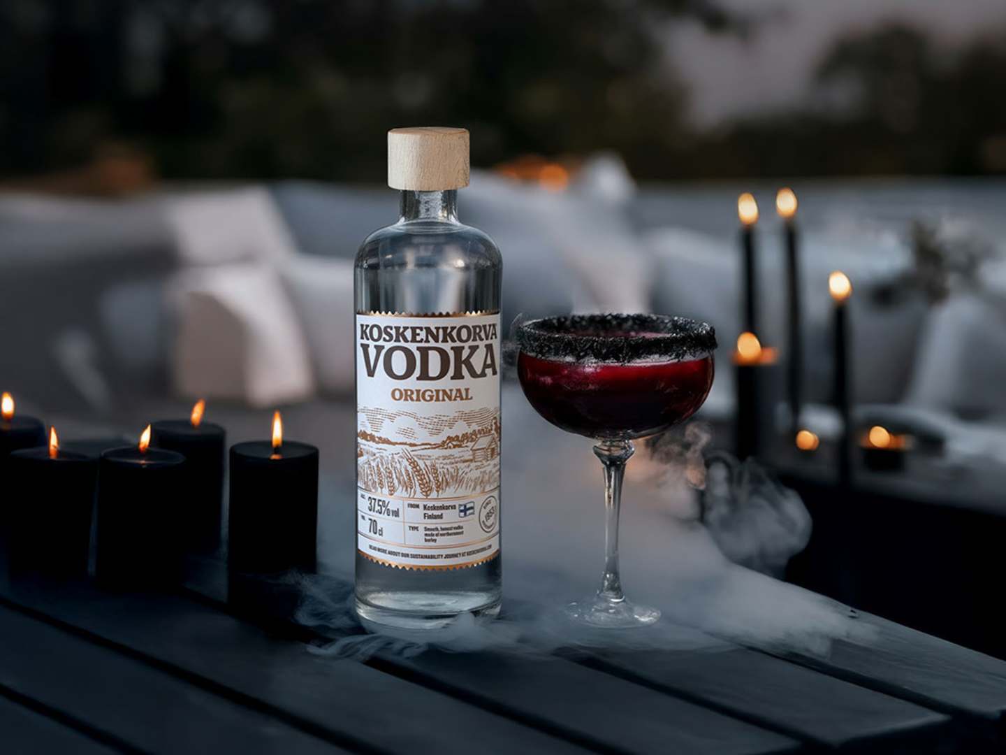Black Heart Martini med Koskenkorva Vodka