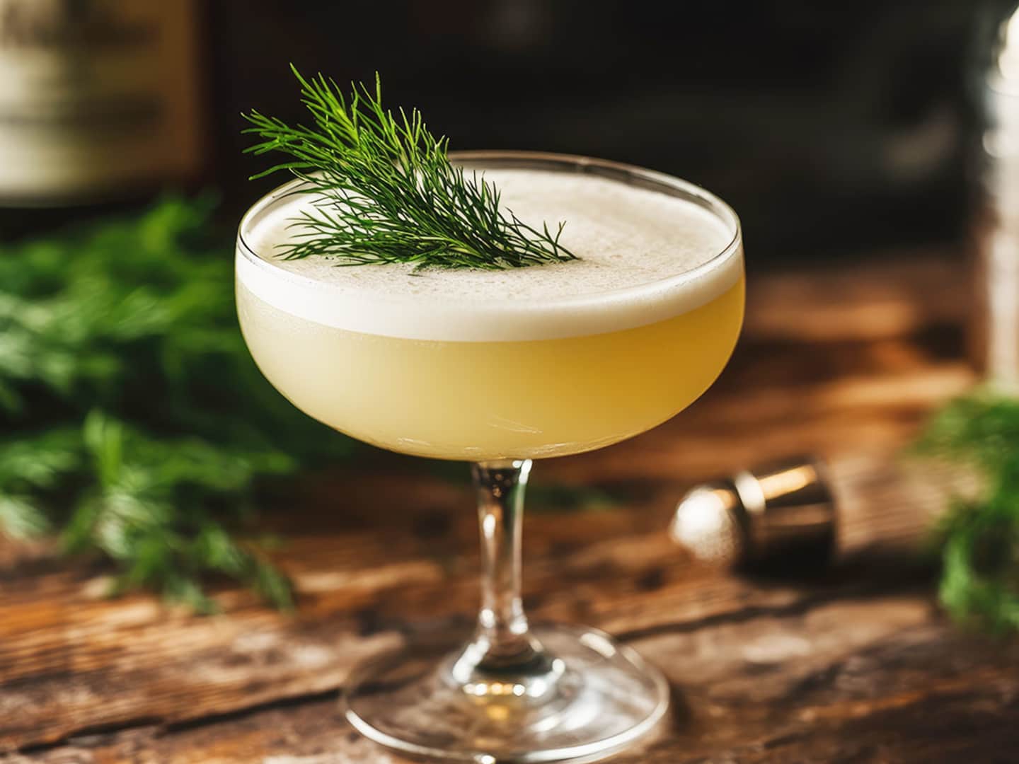 Drink med dill till kräftskiva