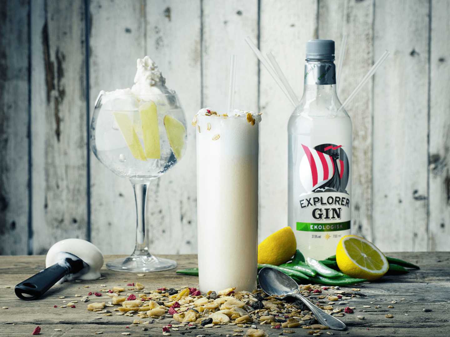 Drinkar på Explorer Gin