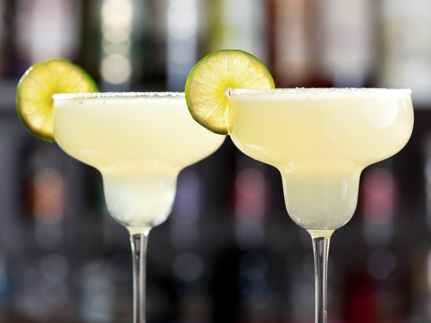 Två glas Frozen Margarita