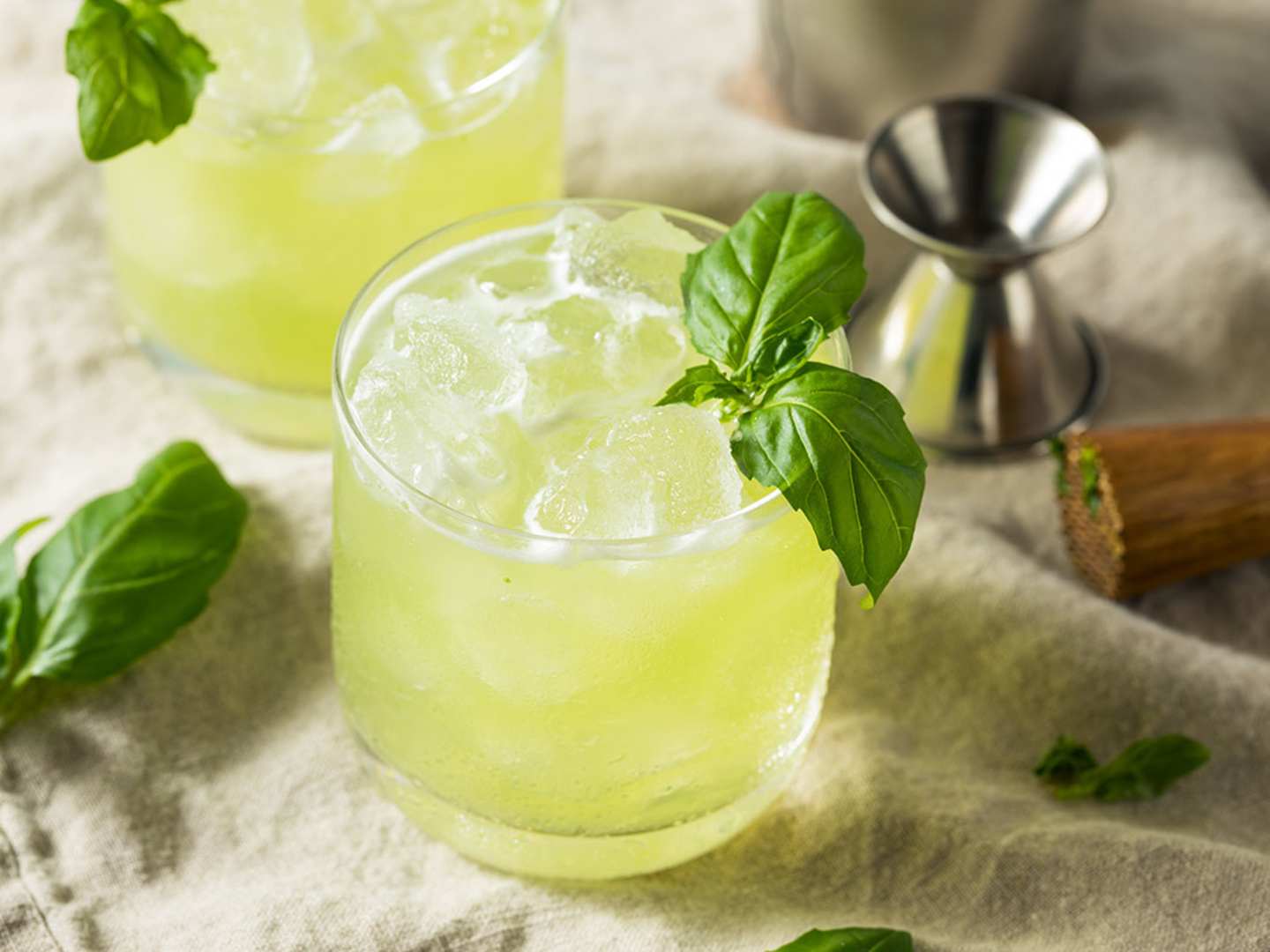 Gin Basil Smash