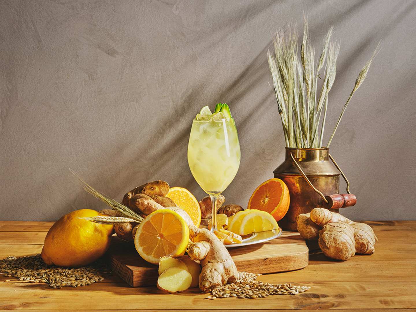 Ginger Cup med citron och vete