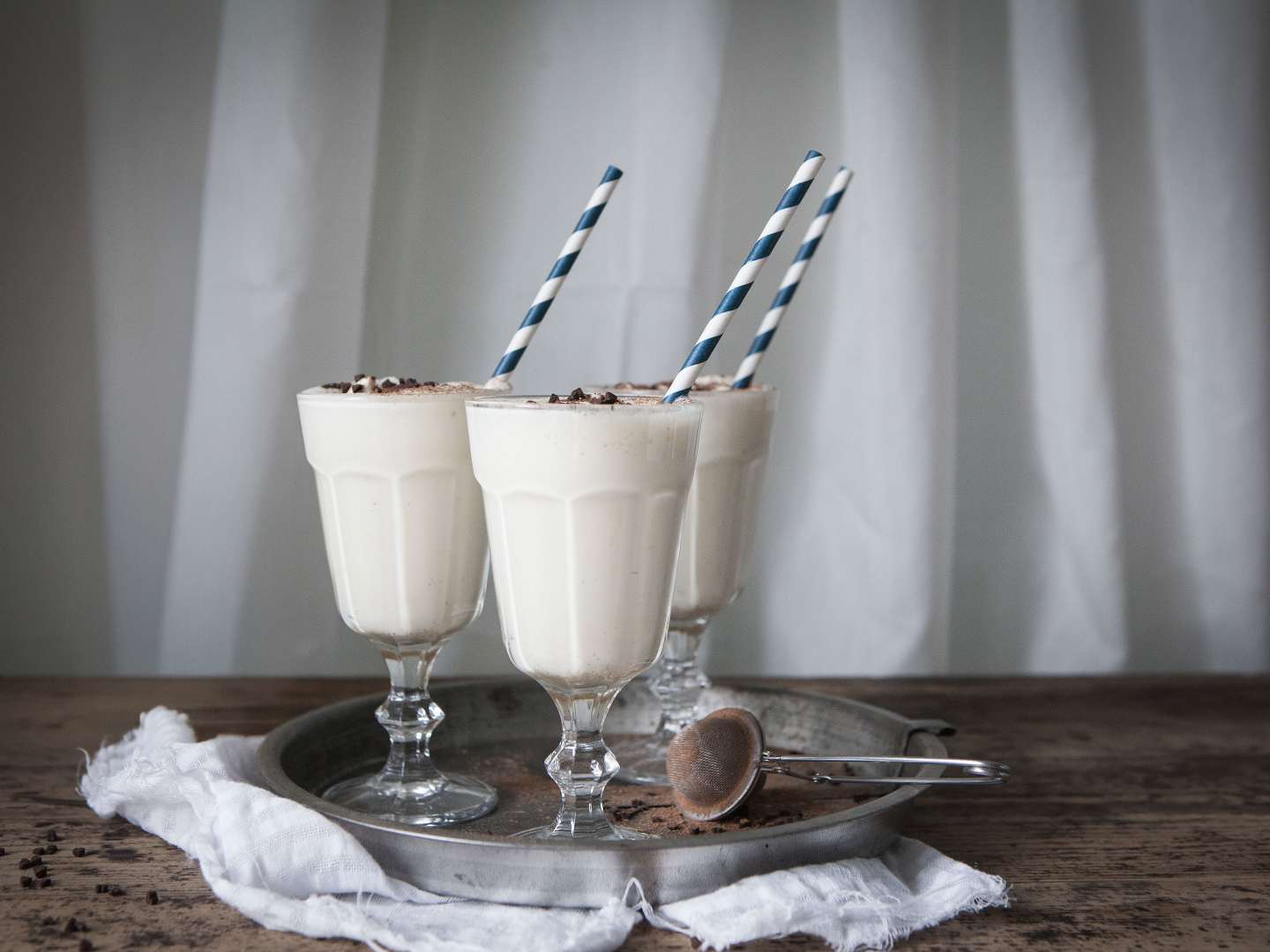 Grown-Up Honey Milkshake