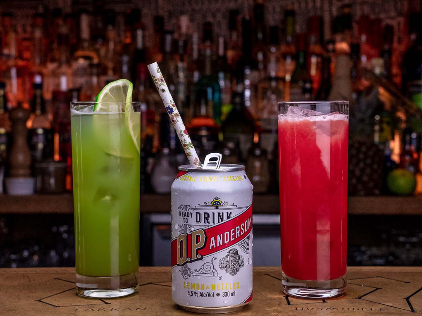 Drinkar med O.P. Anderson på ELLE-galan 2019