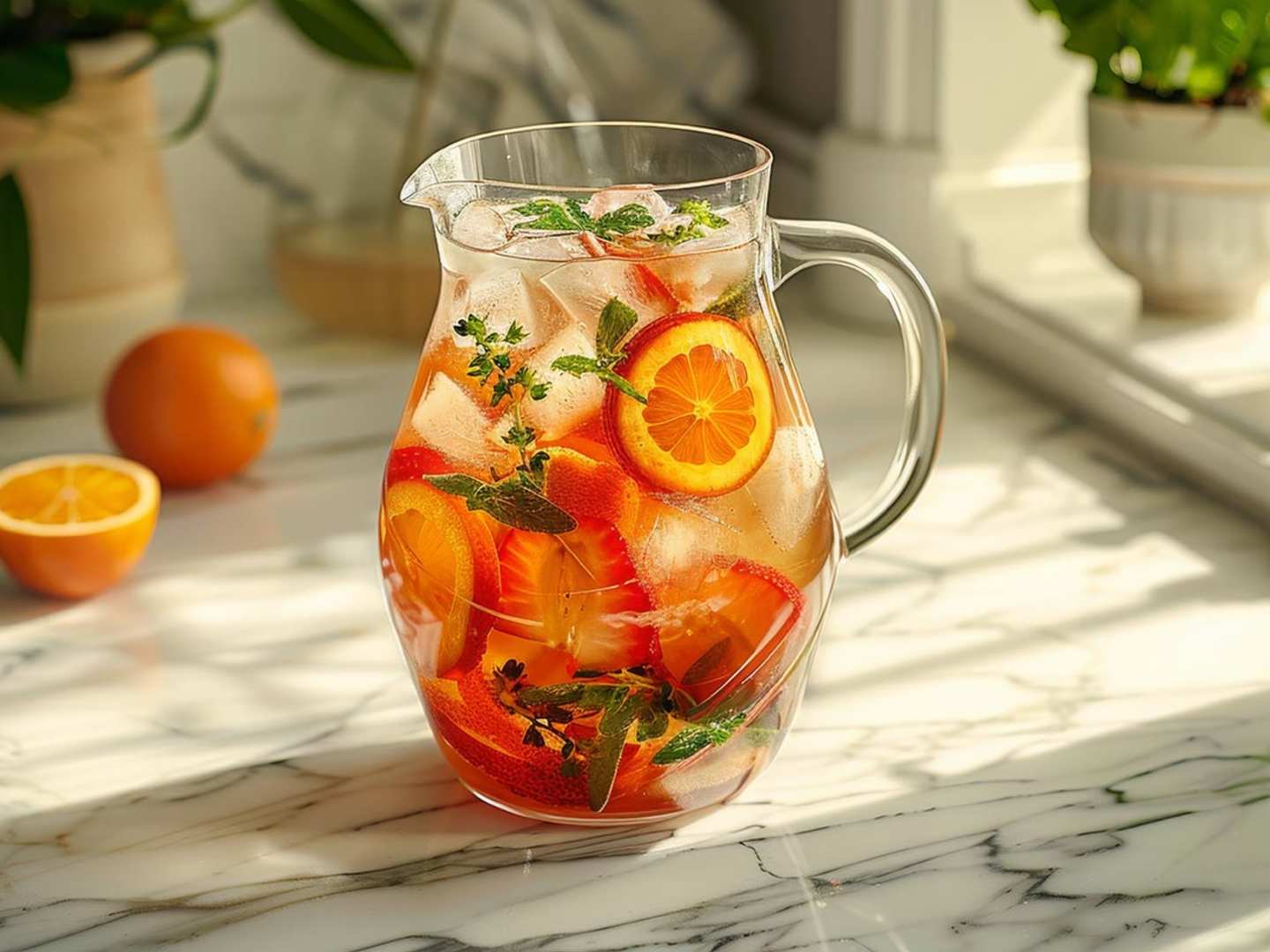 Pimm's Cup som pitcher