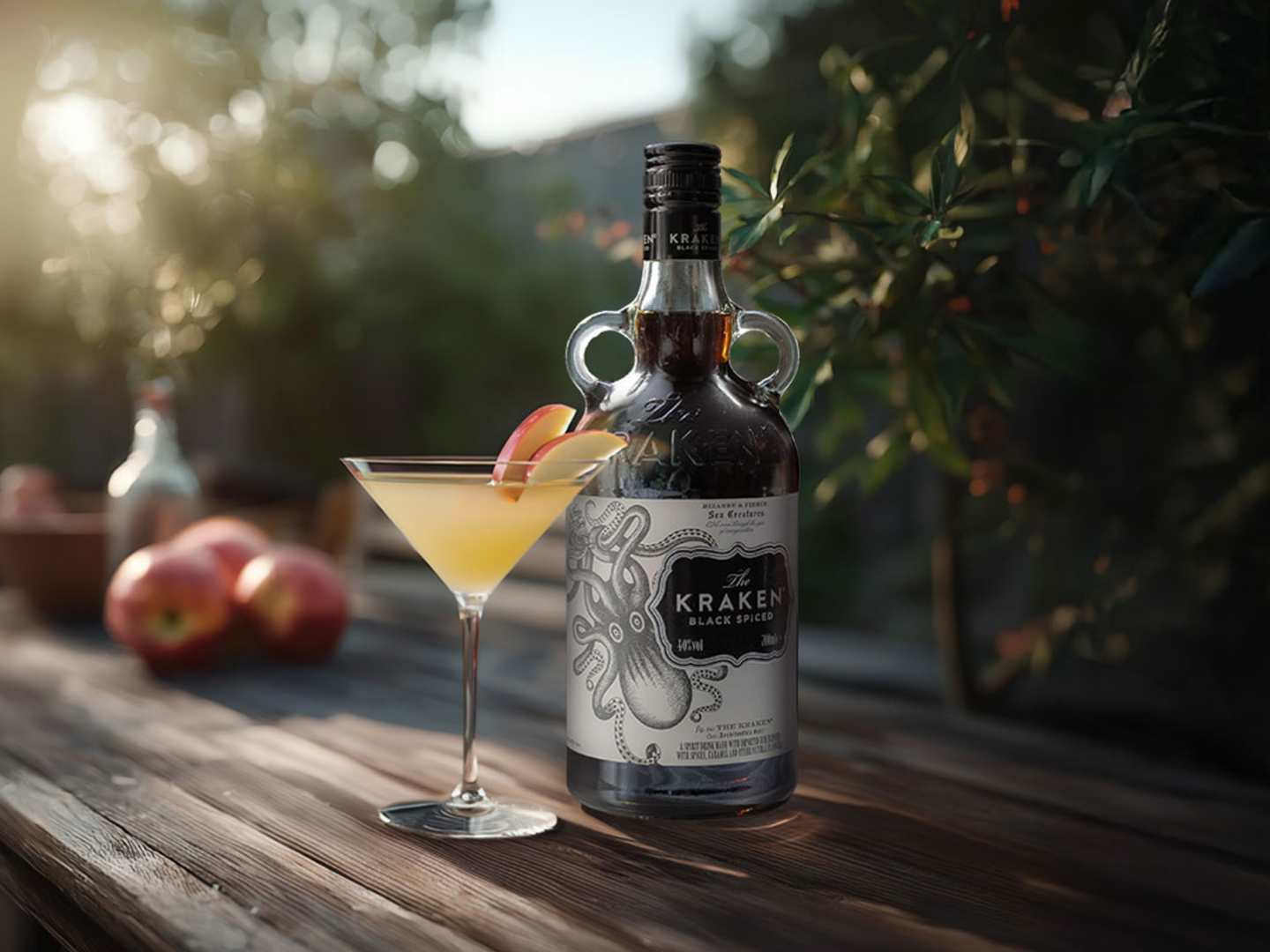 Spiced Sour Apple Daiquiri