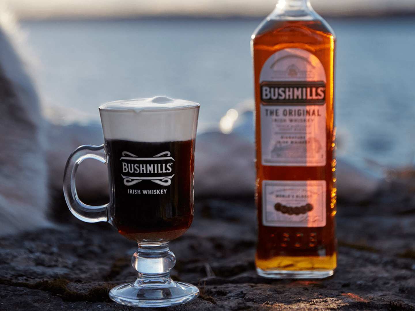 Irish Coffee med Bushmills