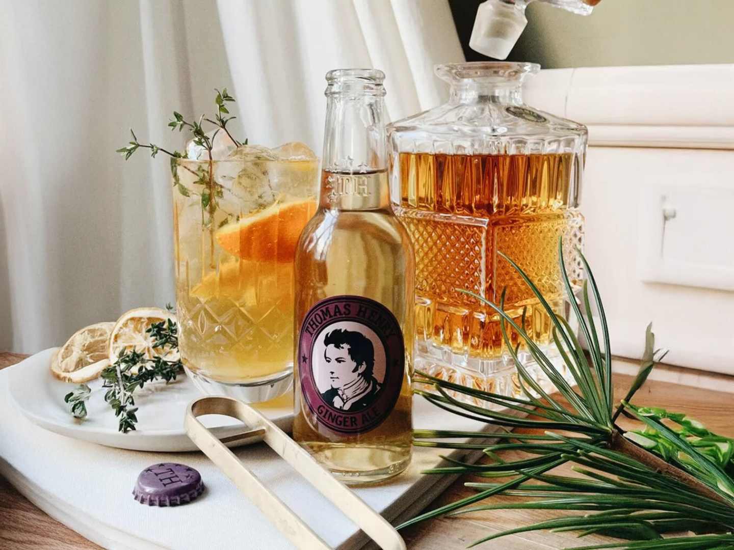 Whiskydrinken Thyme goes by