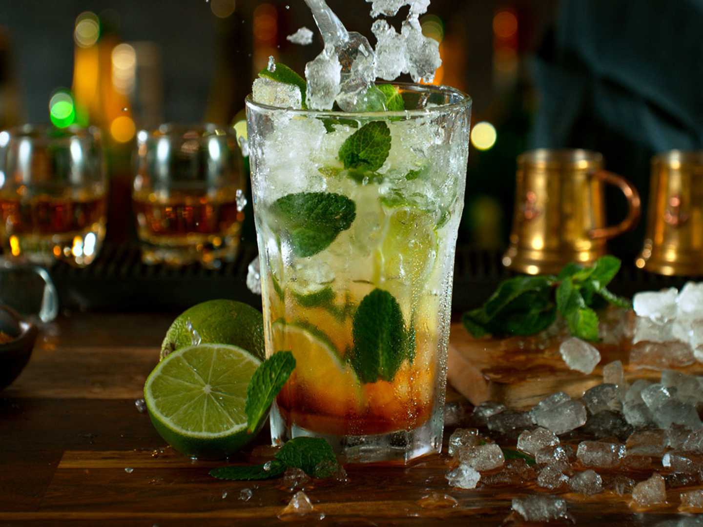 Dark Mojito med The Kraken