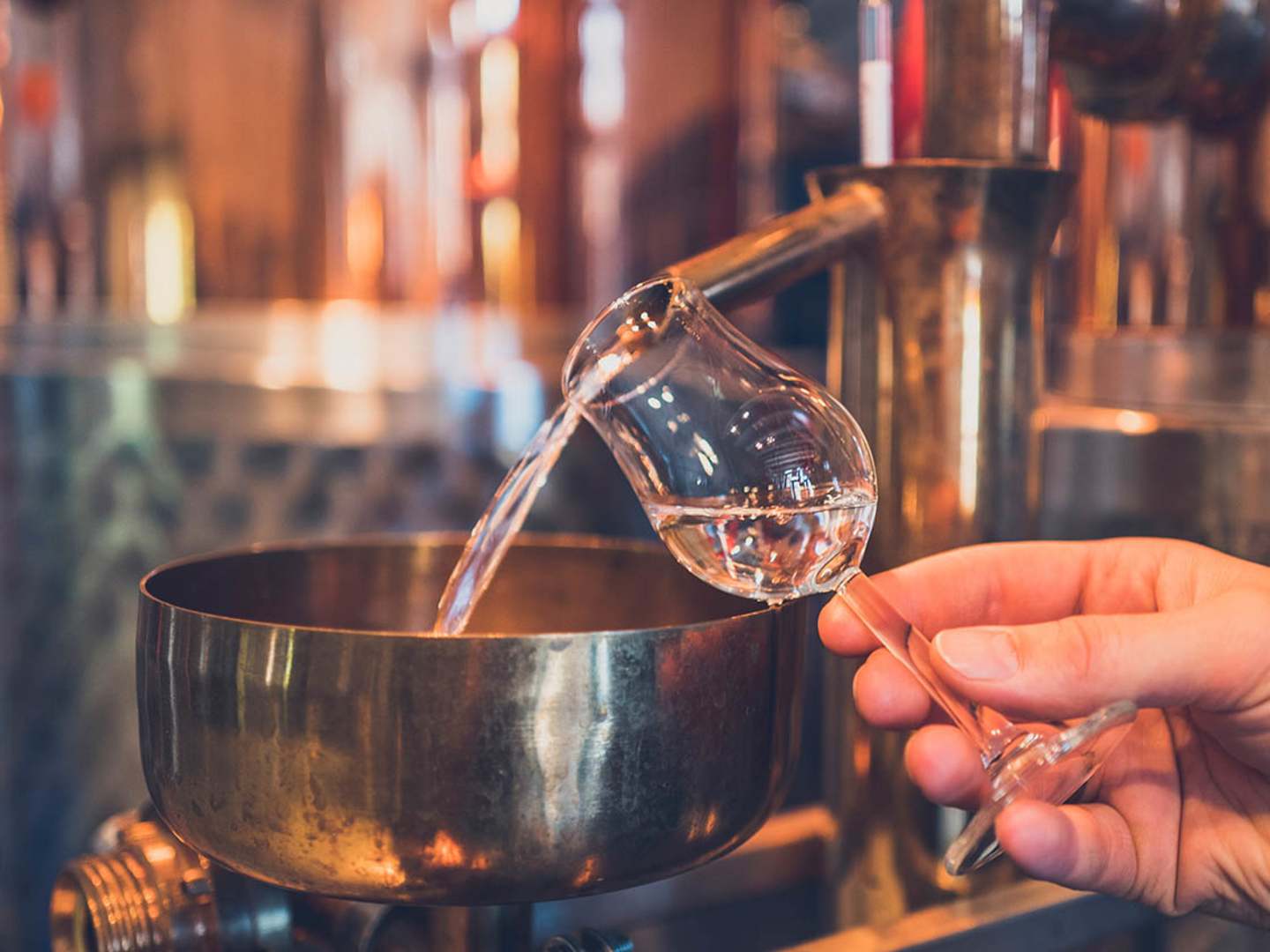 Destillering av sprit