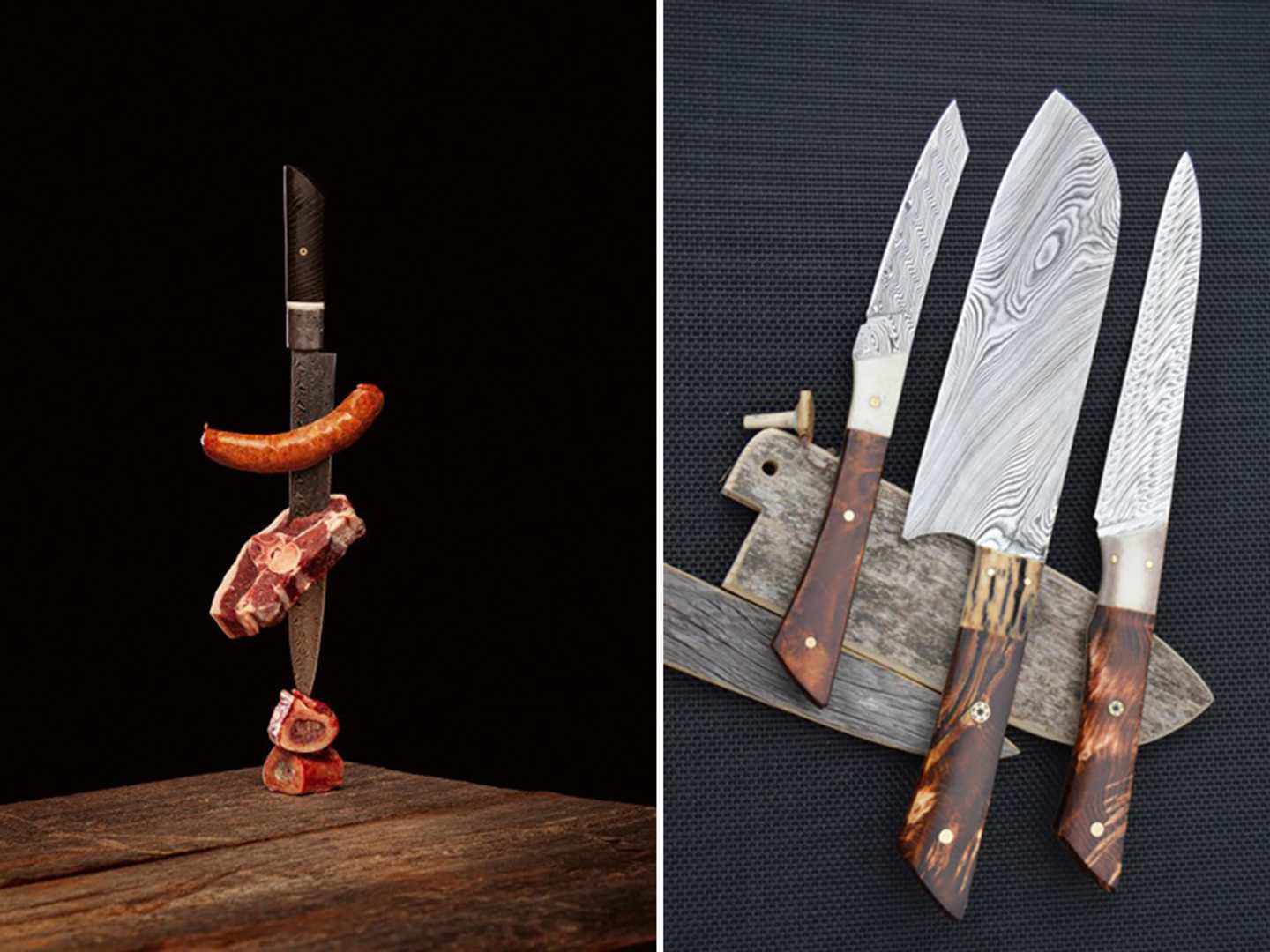 Knivar gjorda av Torbjörn Lundström