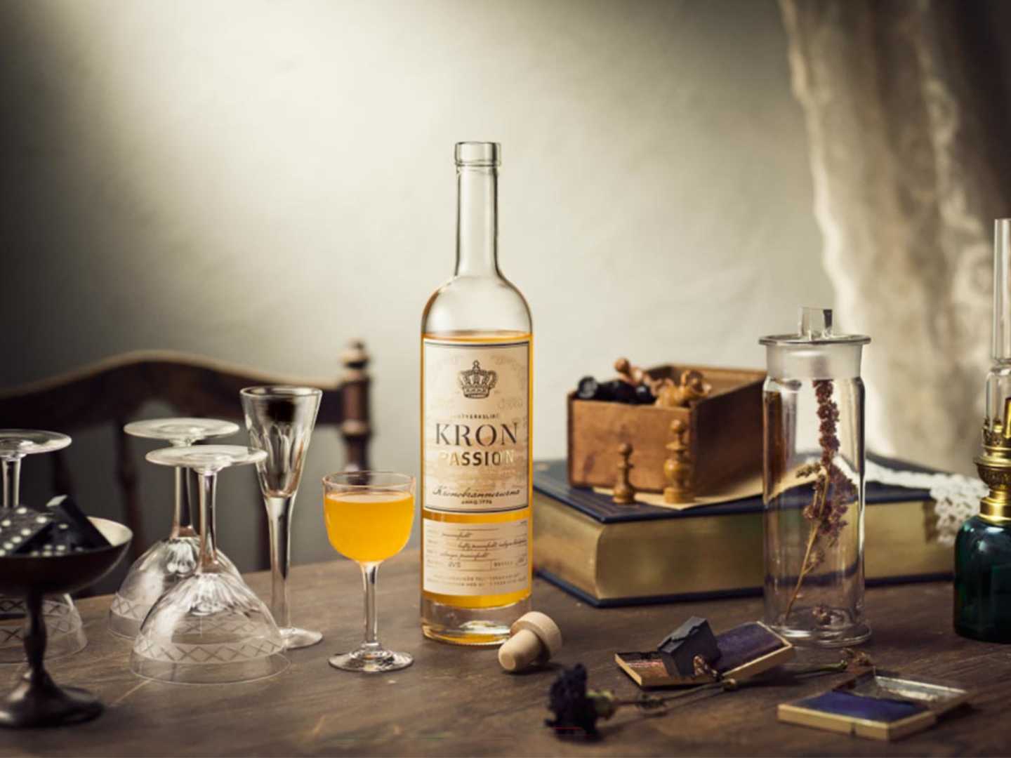 Kron Passionsfrukt Hantverkslikör