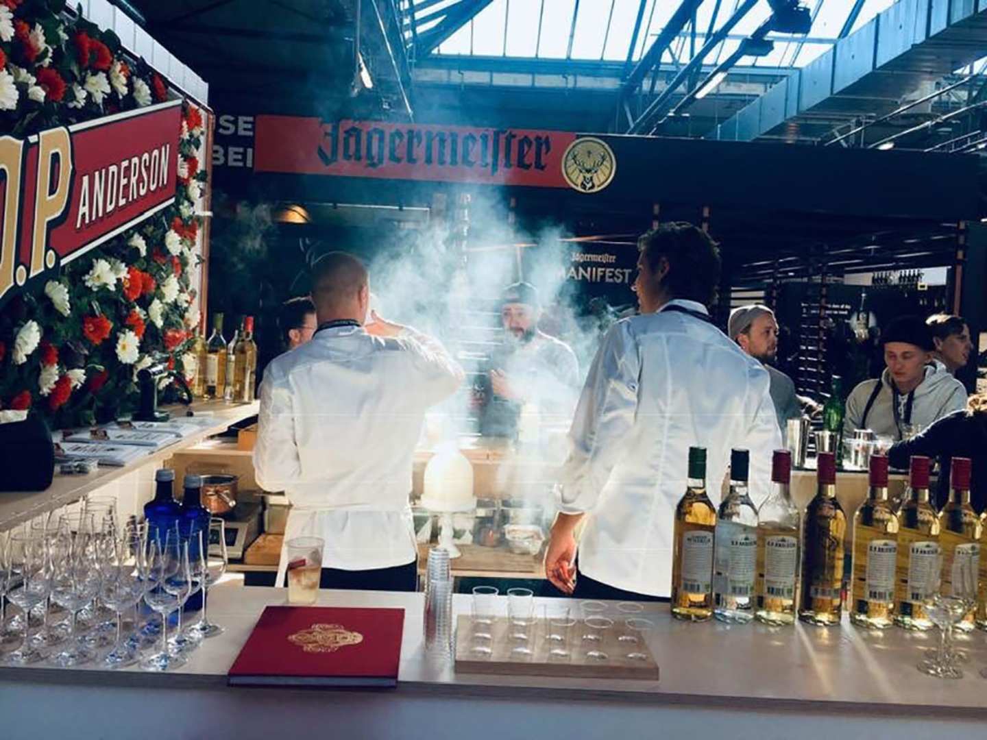 O.P. Anderson på besök i Berlin