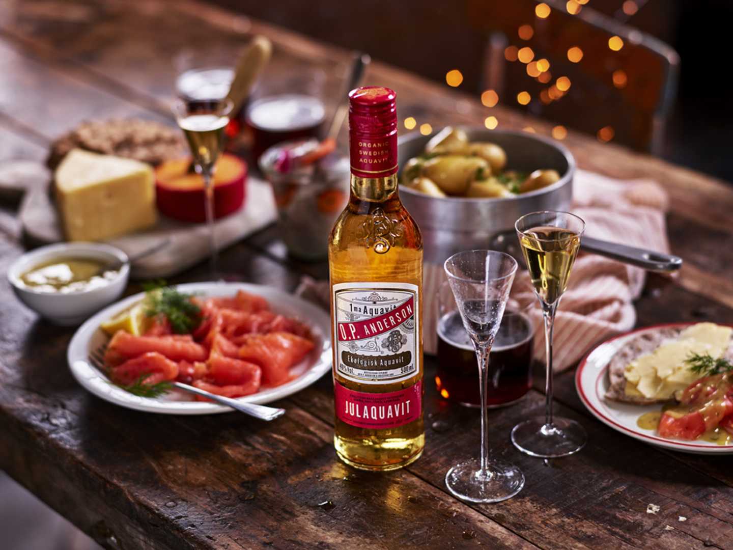 O.P. Anderson Julaquavit med julmat