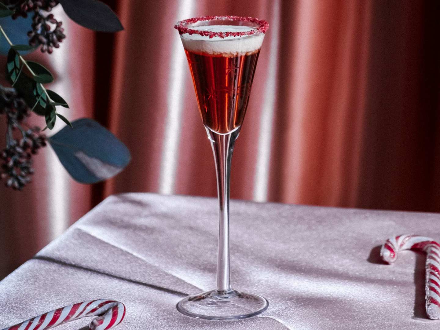 Polkashot med smak av jordgubb