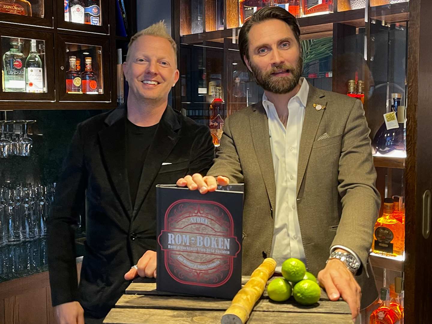 Robert "Romrobban" Sandqvist och Lars Renbjer