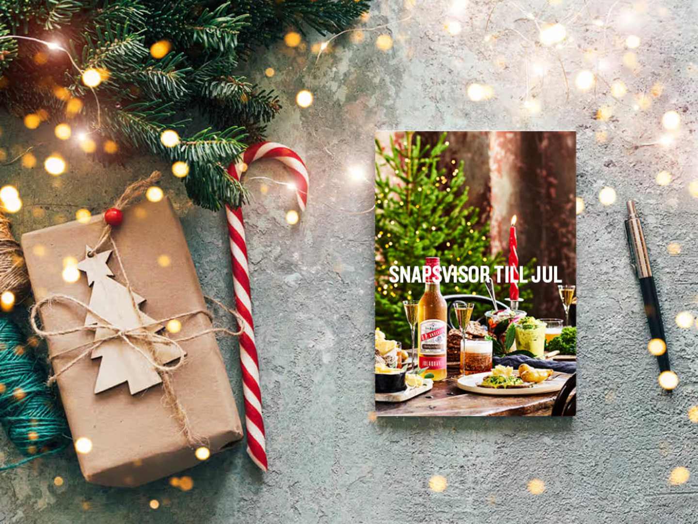 Sånghäfte med snapsvisor