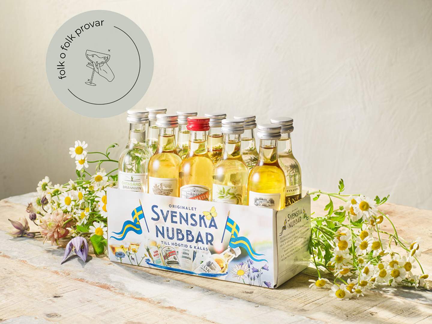 Svenska Nubbar sommarförpackning