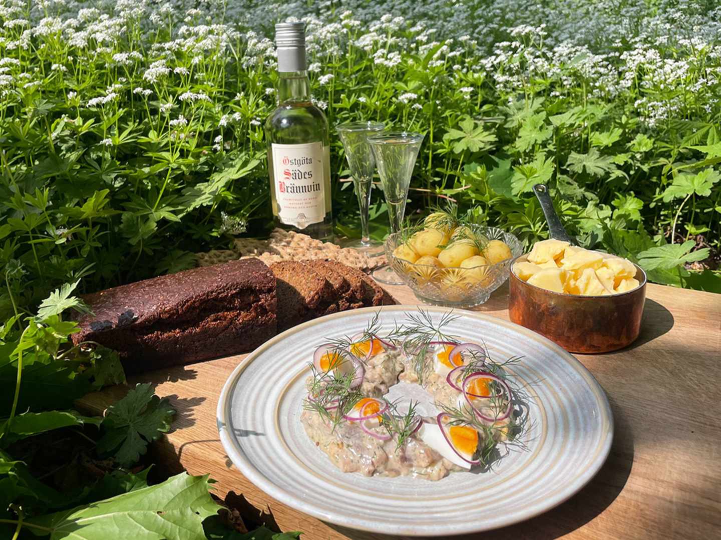 Årets sill 2023 med Östgöta Sädesbrännvin