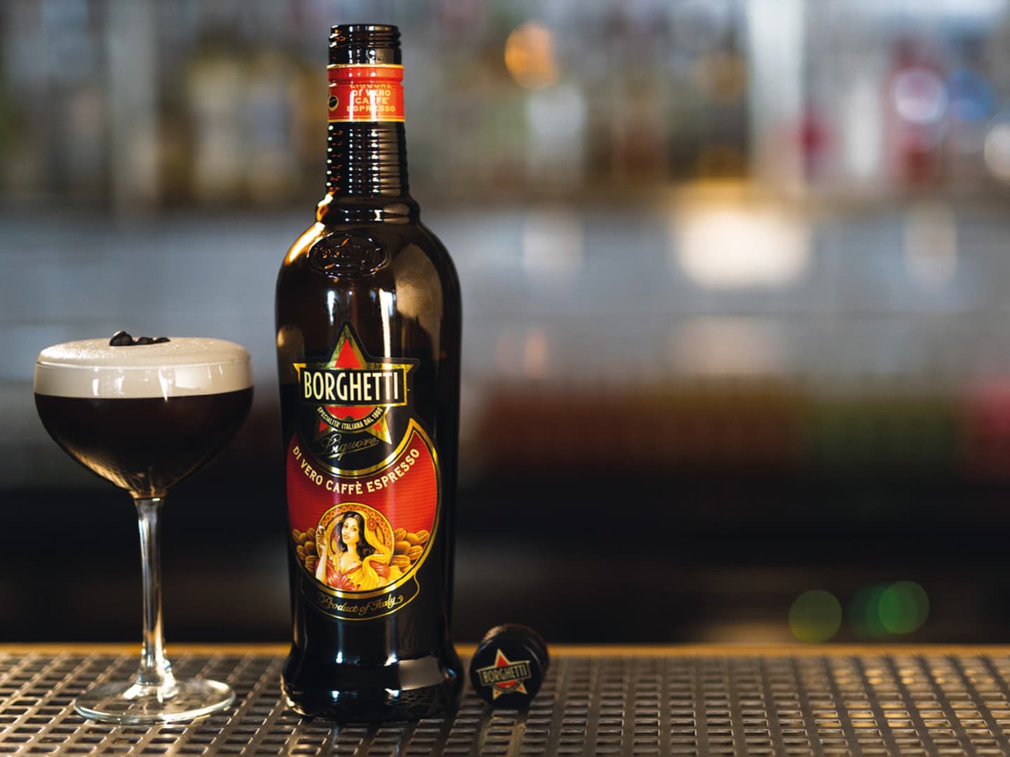 Espresso Martini med Borghetti