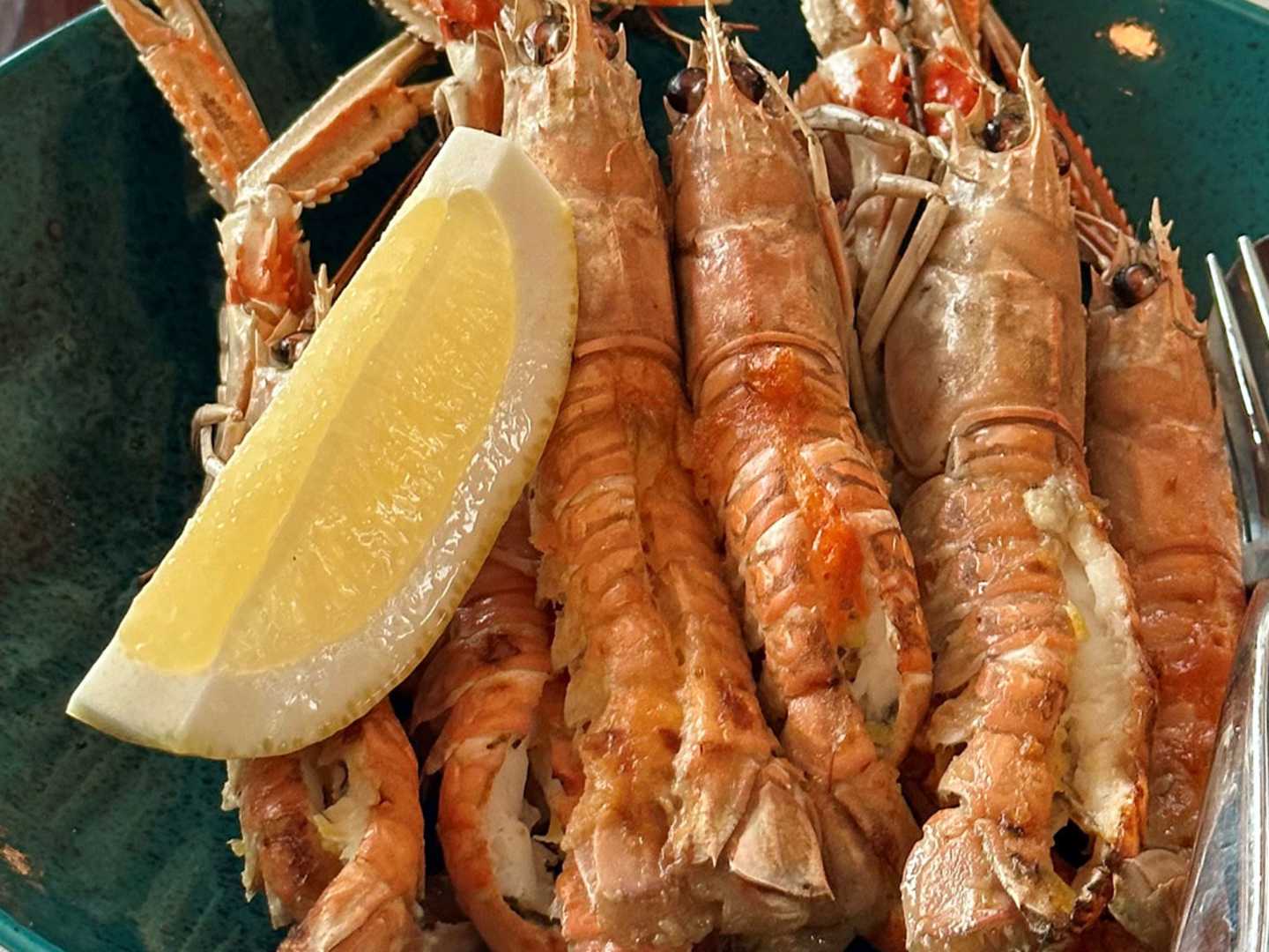 Grillade havskräftor med smak av citrus och O.P. Anderson Klar